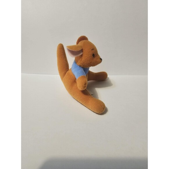 Vintage Collectible Walt Disney Winnie the Pooh Posable Roo Kangaroo 3" Plush - Picture 3 of 7